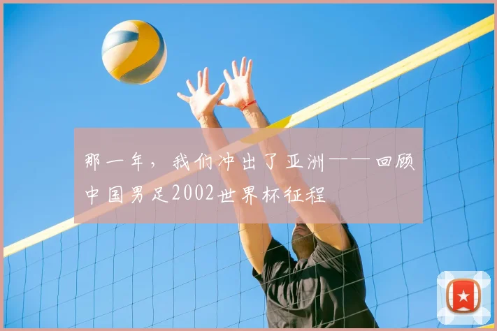 那一年,我们冲出了亚洲——回顾中国男足2002世界杯征程