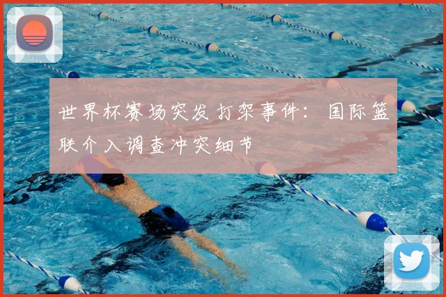 世界杯赛场突发打架事件：国际篮联介入调查冲突细节