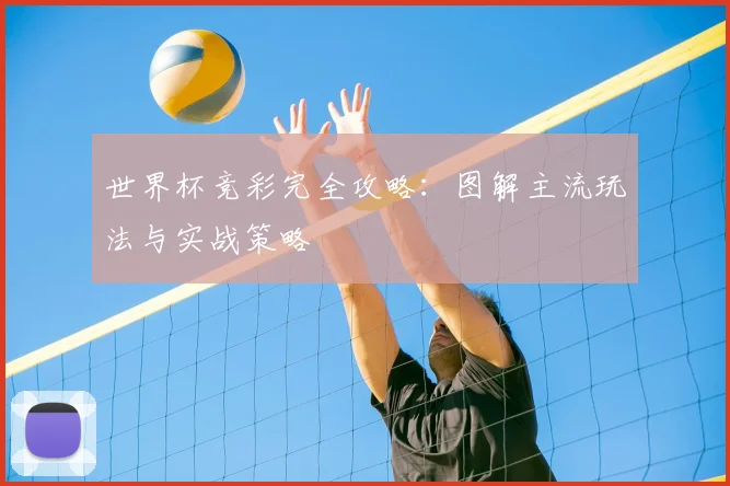 世界杯竞彩完全攻略:图解主流玩法与实战策略